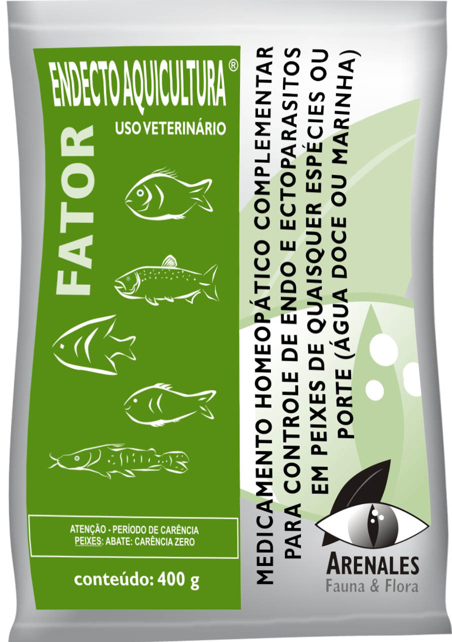 Fator Endecto Aquicultura® - Arenales Homeopatia Animal