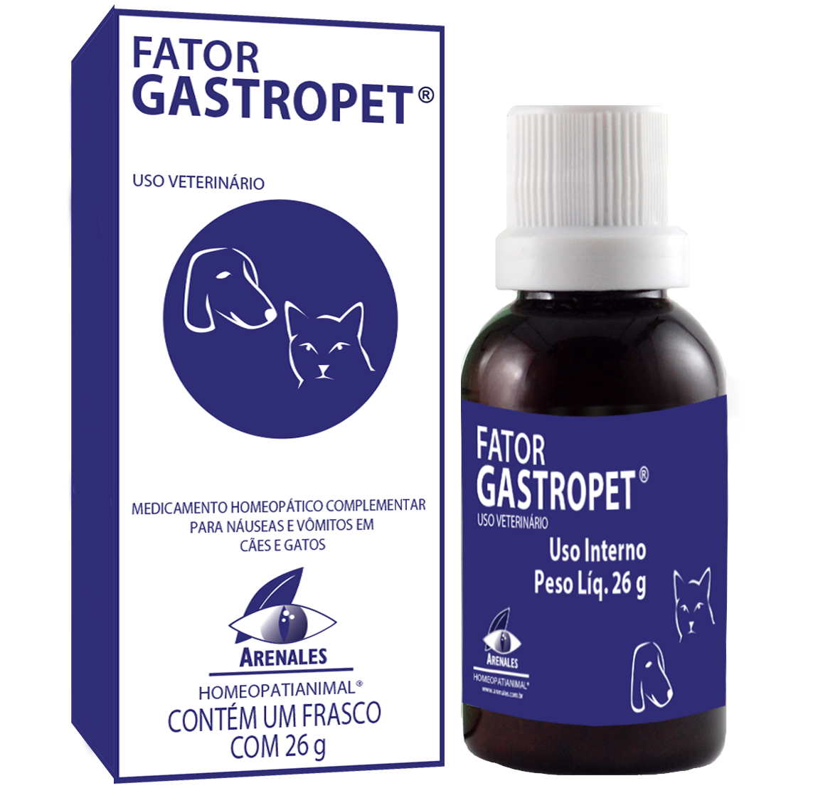 Fator Gastropet® - Arenales Homeopatia Animal