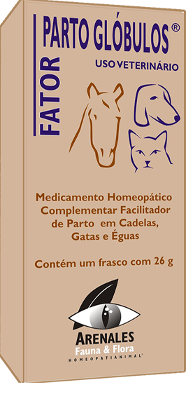 Fator Parto Glóbulos® - Arenales Homeopatia Animal