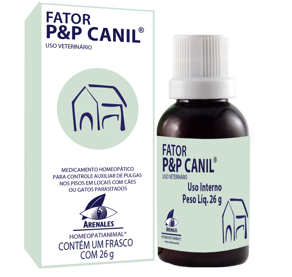 Fator P&P Canil® - Arenales Homeopatia Animal