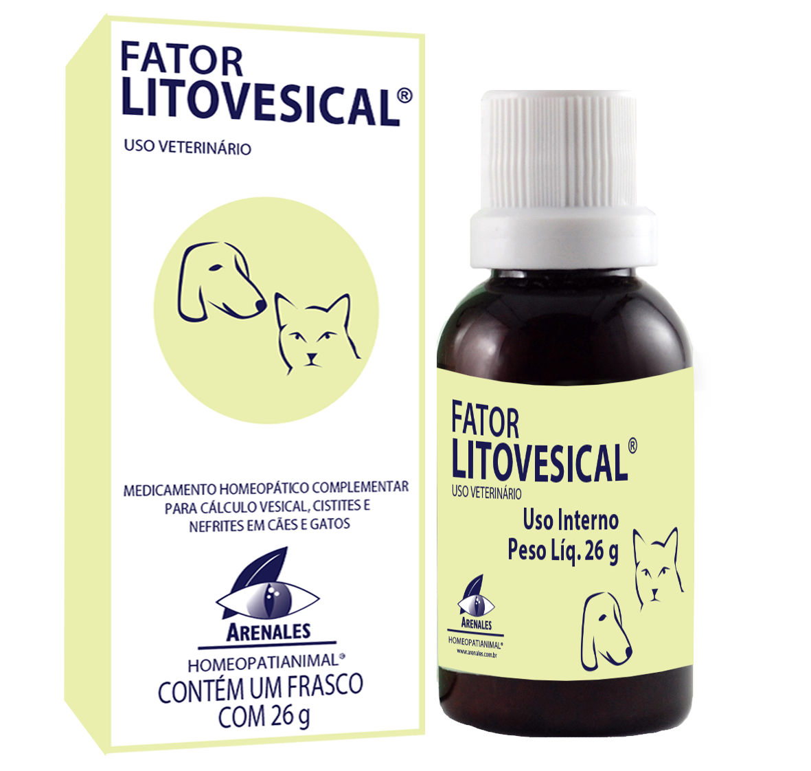 Fator Litovesical® - Arenales Homeopatia Animal