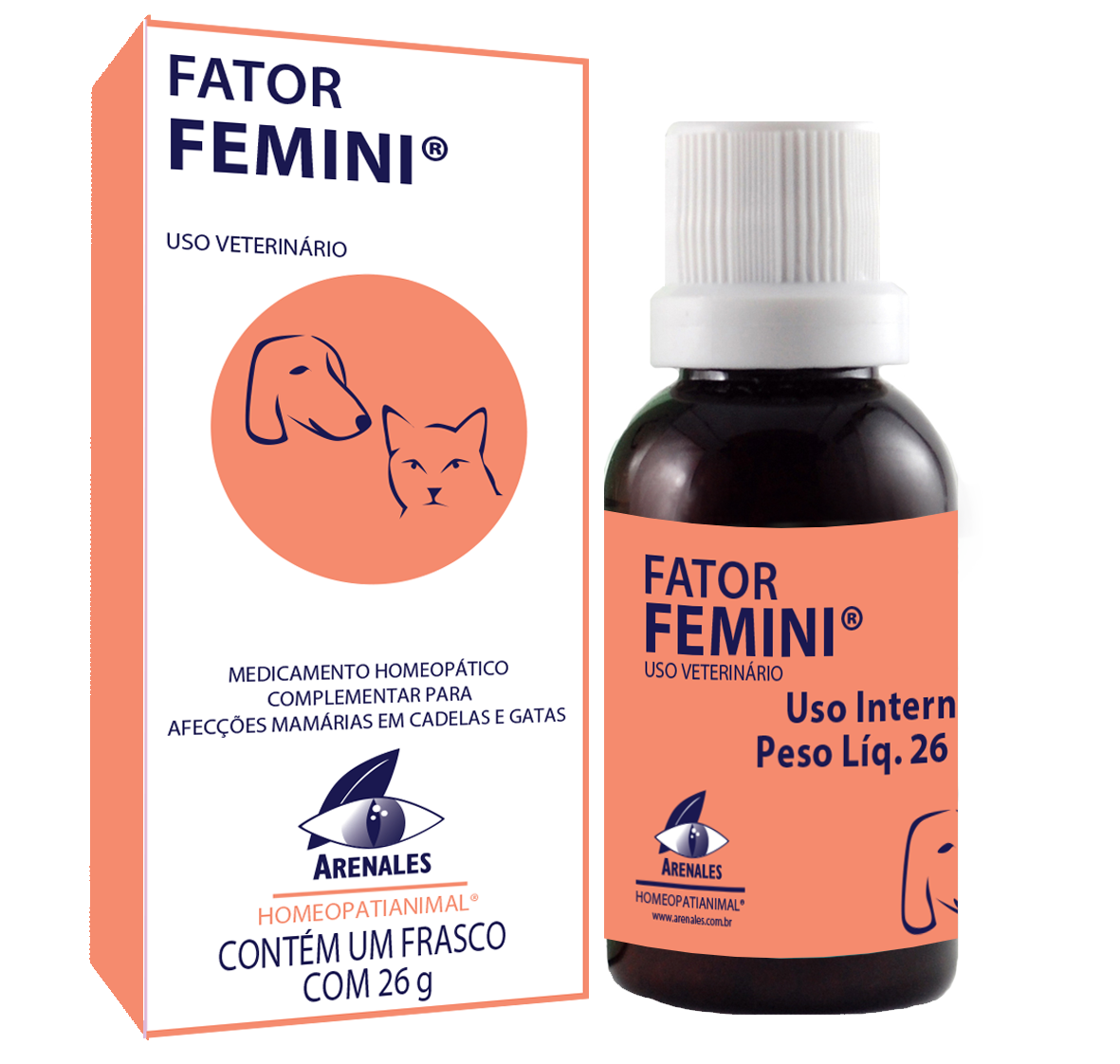 Fator Femini® - Arenales Homeopatia Animal