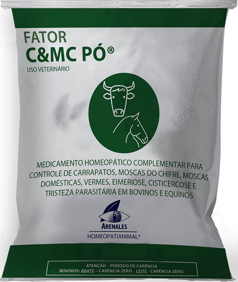 Fator C&MC Pó® - Arenales Homeopatia Animal