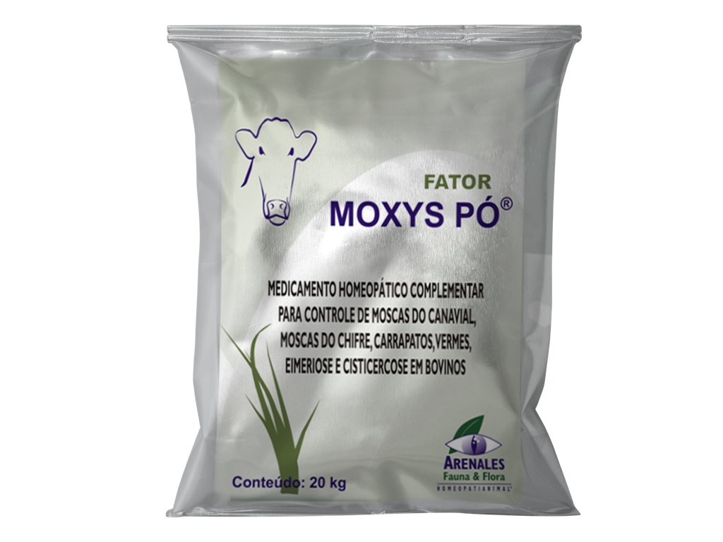 Fator Moxys Pó® - Arenales Homeopatia Animal
