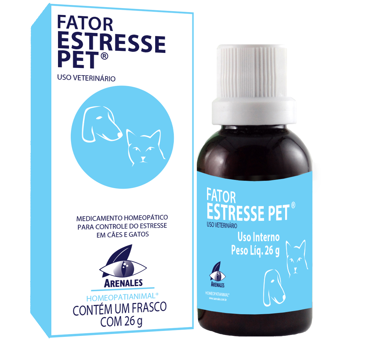 Fator Estresse Pet® - Arenales Homeopatia Animal
