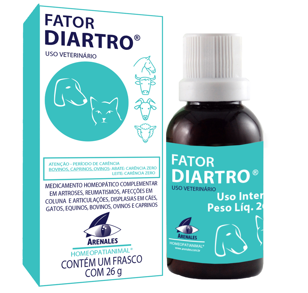 Fator Diartro® - Arenales Homeopatia Animal