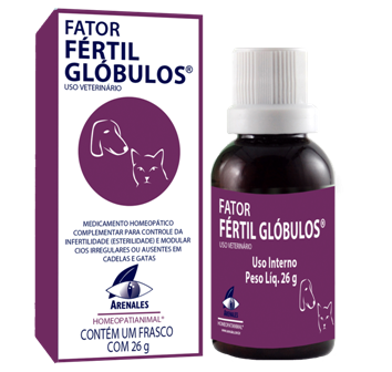 Fator Fértil Glóbulos® - Arenales Homeopatia Animal